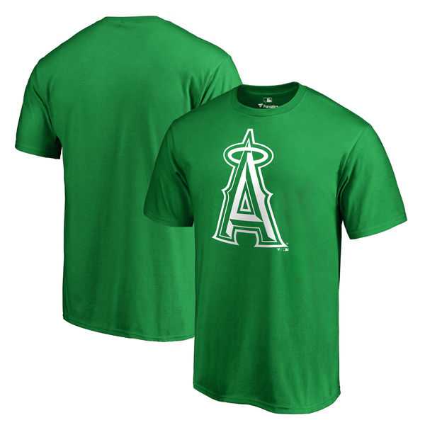 Men's Los Angeles Angels of Anaheim Fanatics Branded Green Big & Tall St. Patrick's Day White Logo T-Shirt,We sell and wholesale Men's Los Angeles Angels of Anaheim Fanatics Branded Green Big & Tall St. Patrick's Day White Logo T-Shirt on line form chian!